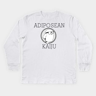 Adiposean Kaiju Kids Long Sleeve T-Shirt